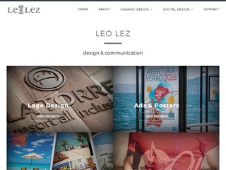 panfleto Leo Lez - Design e Comunicação