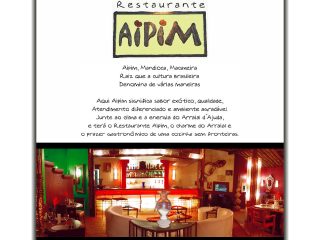 panfleto Restaurante Aipim Estrela